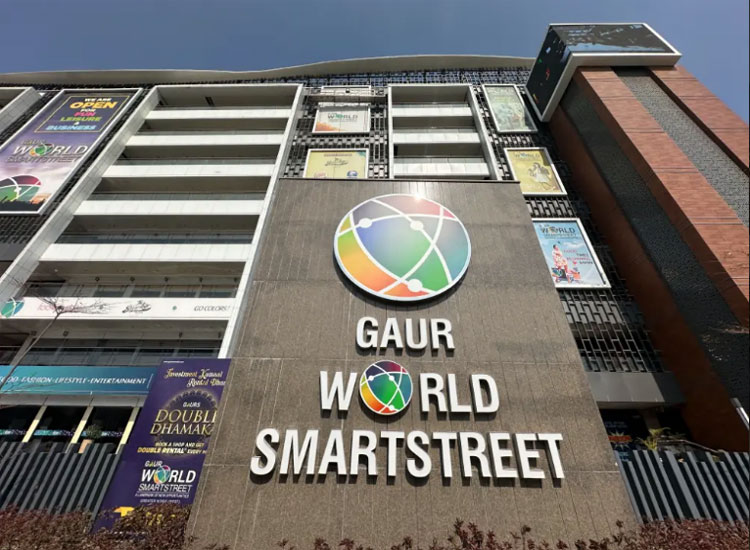Gaur World SmartStreet Construction Update